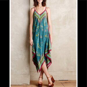 Holding Horses Silk Midi Dress